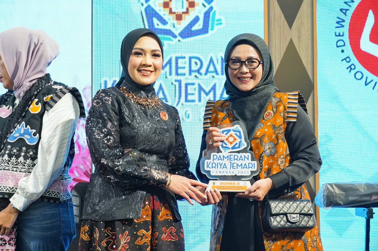Pemprov dan Dekranasda Provinsi Lampung Sukses Gelar Pameran Kriya Jemari 2025